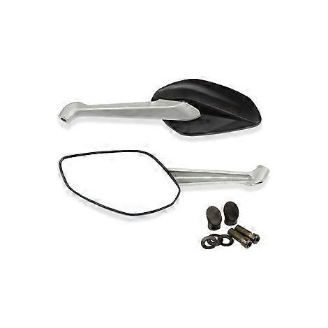 Motorrad-Rückspiegel für Diavel 14 821 1200 1200S Silber