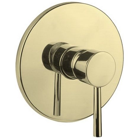 Miscelatore doccia da incasso in acciaio inox finitura oro  KAM-ARTE ORO kamalu