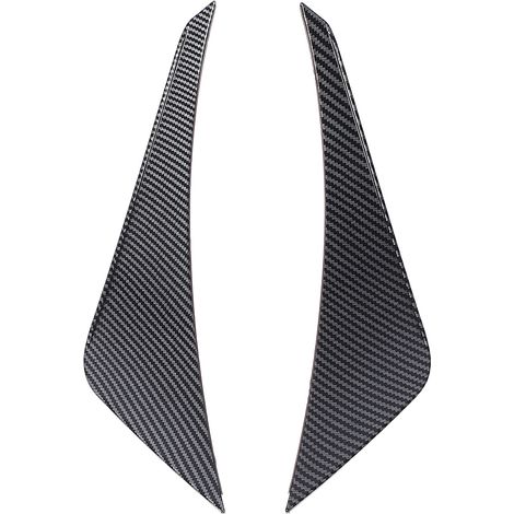 Becquet latéral de pare-chocs avant, 2 pièces, aspect sportif, remplacement pour augmenter la stabilité, pour Miata ND à partir de 2016, Style en Fiber de carbone (1/5)