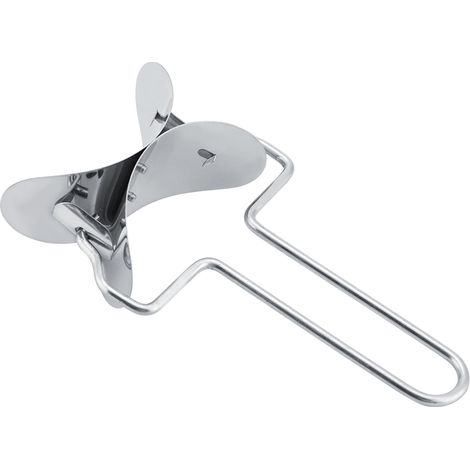 Emporte-pièce rond inoxydable pour raviolis, moule à découper la pâte, outil de fabrication de feuilles de dumpling, 3 tailles, acier inoxydable (1/5)
