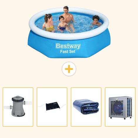 Bestway Bestway Fast Set Ronde - 244x61 cm - 5-pièces S216 (1/5)