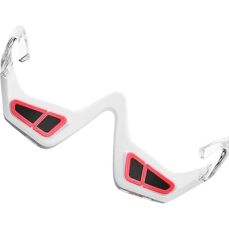 Appareil de massage oculaire par lumière rouge pour le contour des yeux, masseur 3D relaxant pour les yeux, réduisant les cernes et lissant les ridules. (1/5)