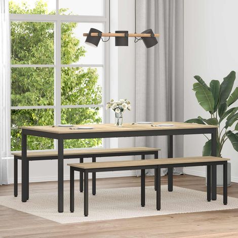 Esstische 2 pcs 180 x 90 x 75 cm Holzwerkstoff