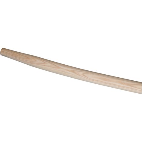 Manche d'outils de jardin en bois dur 130 cm – Diamètre 38 mm – Conception ergonomique pour chantiers exigeants – Compatible pelles régionales – Forges De Magne