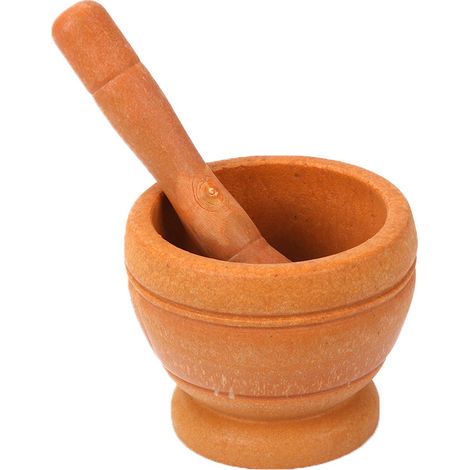 Ensemble mortier et pilon, broyeur à ail, épices, herbes, mortier, broyeur à ail (1/4)