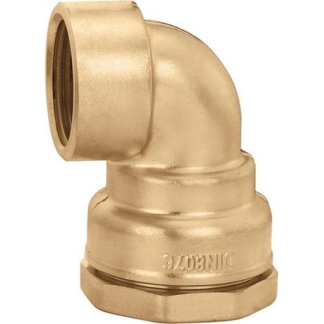 Raccord coudé 868 Laiton 40x1 1/4 pouce Int