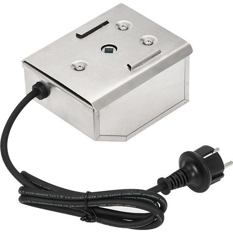 Motor eléctrico de acero inoxidable para barbacoa con asador giratorio, (2,5-3) RPM, 50/60 Hz, 4 W, 220/240 V (1/5)