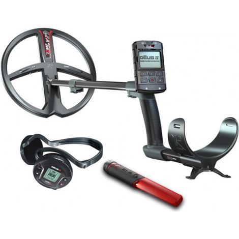 PACK : Détecteur de métaux DÉUS 2 28FMF RC WS6 + Pointeur MI-6