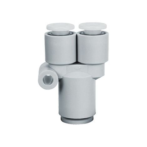 Raccord en Y SMC KGU vers 8 mm 6 mm ( Prix pour Sachet de 2 )