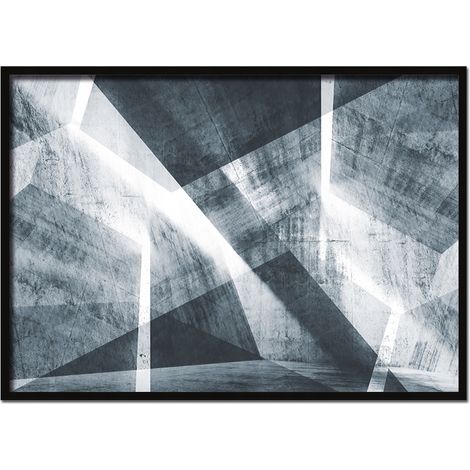 QUADRO INCORNICIATO 43x33 cm Astrazione P587 articolo (1/3)