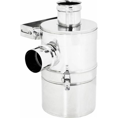 ABBATTITORE FUMI AD ACQUA INOX AISI 304 D 10 CM