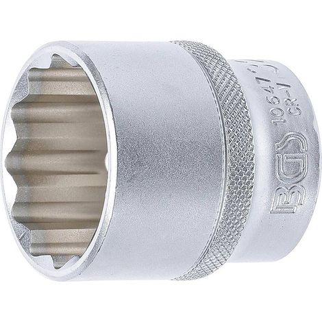 Douille pour Clé Douze Pans 12,5 mm (1/2) - 32 mm - Acier Résistant - Usage Professionnel, Cliquet 1/2 - D-Work