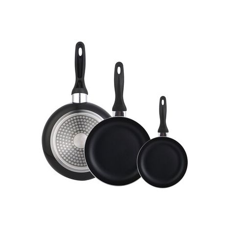 SET 3 SARTENES 16/20/24 ALUMINIO PRENSADO