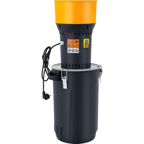 Moulin à Céréales Électrique, Moulin à Grains avec 5 Tamis, Moulin à Maïs Blé Riz Soja, Grande Capacité 25L et Poignée de Transport, Pour Usage Maison et Agricole Professionnel (1/5)