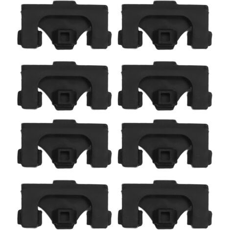 Lot De 8 Pare-chocs En Caoutchouc Pour Friteuse à Air, Embouts Rectangulaires En Caoutchouc De Silicone Pour Friteuse à Air, Pieds En Caoutchouc De Silicone Pour Friteuse à Air, Pièces De Rechange Pou (1/5)