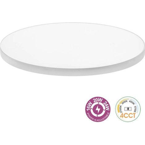 Downlight Led LUCERNA Frameless 16-20-24W, 4CCT, Ajustable 80-190mm, CRI92, 3000-4000-6000K (1/4)