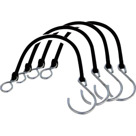 Chaine de securite compatible avec fermeture de crochet 4pcs (1/2)