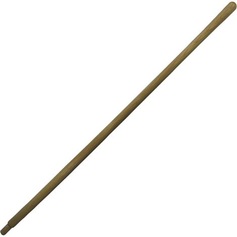 Manche en bois formé et peint pour fourchette spéciale