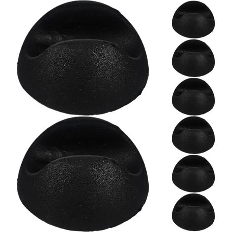 8 protections pour pieds de meubles, antidérapantes, en PVC, forme (1/5)