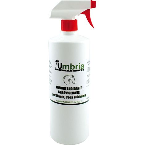 Ama horse sheen lozione lucidante sgrovigliante per criniera coda e mantello 1 lt