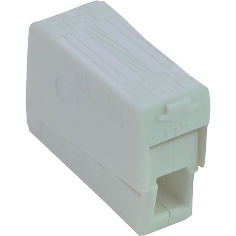 2-adrige Drucktaster-Lichtklemme, Serie 224, max. 2,5 mm, maximale Temperatur 60 °C (1/3)