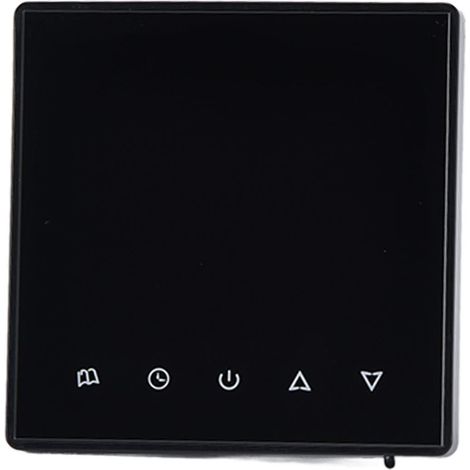 Termostato intelligente, controller multifunzione per condizionatore d'aria AC220V, nero (1/5)