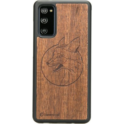 Holzhülle für Samsung Galaxy S20 FE LIS Merbau (1/3)