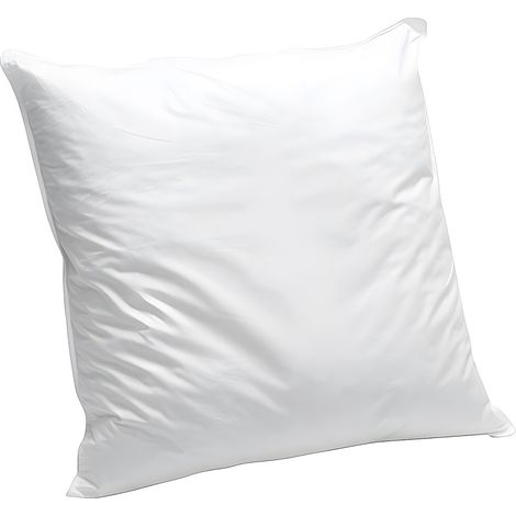 Guanciale in Cotone bio 60 x 60 cm 550 g/m2 Sbieco Marrone - NATURE COMFORT di NATUREA