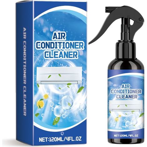 Lot de 1 nettoyants désodorisants pour climatiseur – Élimine la saleté et les odeurs des filtres – Pour climatiseurs muraux domestiques – Entretien facile et efficace (1/5)