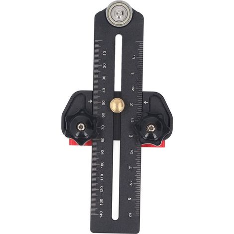 Scie sauteuse à table fine avec fentes en T de 1/4 po x 3,4 po, fente en U de 3/8 po et 3/4 po pour scies à ruban et fraiseuses (1/4)