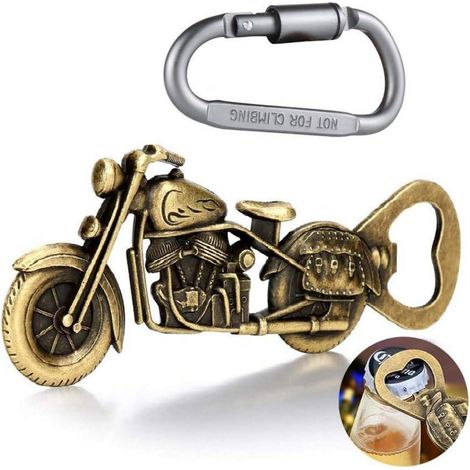Vintage Motorrad Bier Flaschenöffner Geschenk Papa Opa Weihnachten (1/5)