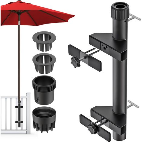 Pince Parasol Balcon Clip Fixation/Rambarde 7.4x5.1cm/Style B (1/5)