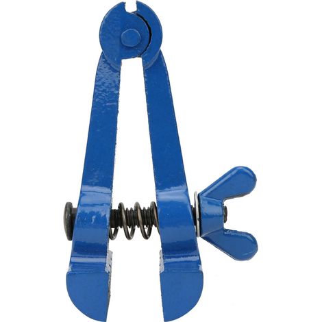 Étau À Main Miniature En Acier - Pince Polyvalente 40mm - Pour Bricolage Et Réparations - Finition Bleue - 1 Pièce (1/5)