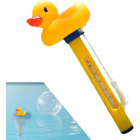 Thermomètre Pour Piscine,Thermomètre Flottant Pour Eau De Piscine - Mesure Précise et Réponse Rapide pour Piscines Intérieures Extérieures Aquariums Lacs Baignoires Spas