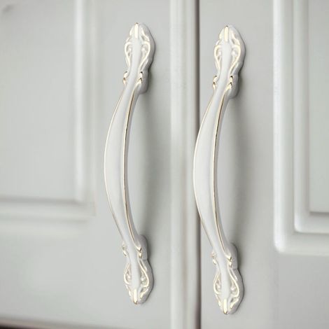 Poignées d'armoire – 4 pièces, poignées de tiroir, d'armoire à chaussures, de porte de garde-robe, espacement des trous centraux de 96 mm (1/5)