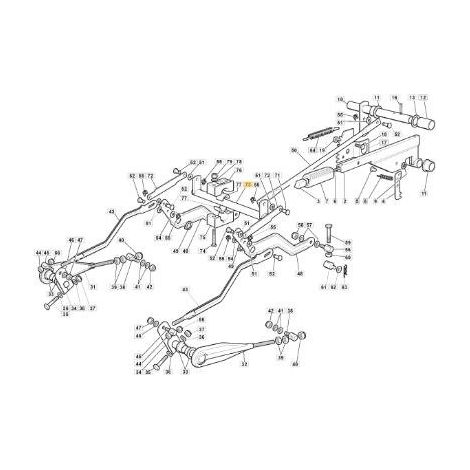 Achshebe-KIT-Platte TC 10/11 ZNB ORIGINAL STIGA – 382000585/0