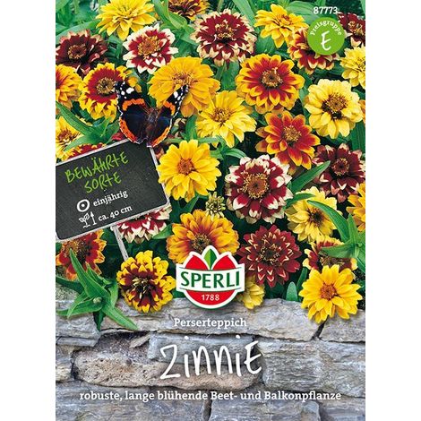 Sperli Zinnien Perserteppich Mischung - Blumensamen (1/4)