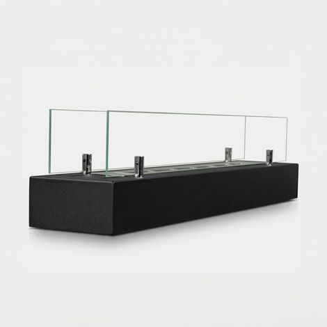 Camino a Bioetanolo da Appoggio 70 cm 2,5 kW Nero da Interno Esterno (1/4)