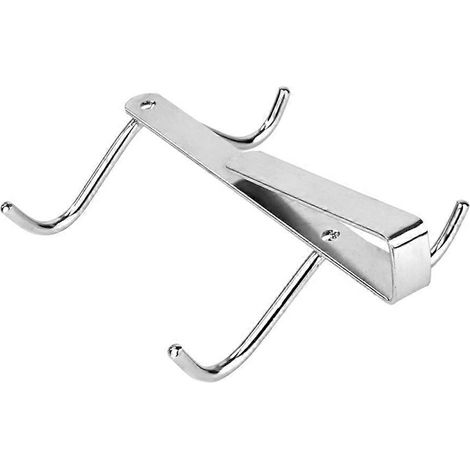 1 support de rangement pour tasses en acier inoxydable, sans perçage, étagère suspendue pour tasses-15X13CM-Silver (1/3)