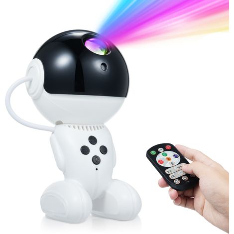 Projecteur d'étoiles veilleuse galaxie lampe LED plafond nébuleuse étoilée 15 effets lumineux avec télécommande minuterie 1/2/4H luminosité vitesse réglables déco chambre pour fête soirée (1/2)