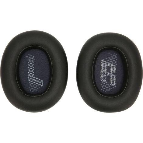 Coussinets d'oreille de rechange noirs, doux et confortables pour casque audio LIVE 650BTNC, accessoire de remplacement antibruit pour un confort optimal (1/5)