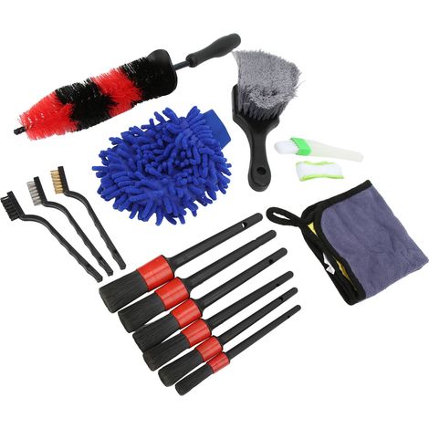 15-teiliges Autoreinigungsset für Autos, LKWs, Motorräder und Fahrräder (1/5)