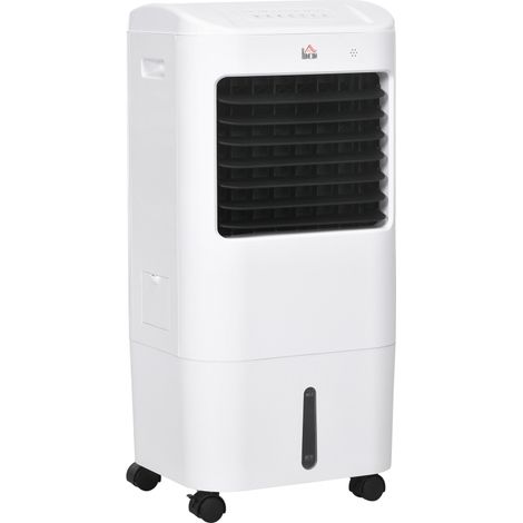 Rafraîchisseur d’air mobile 3-en-1 15 L, télécommande, LED, minuterie, 20 m²