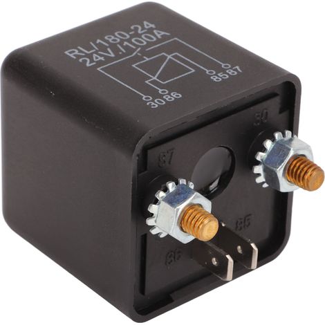 Relais de démarrage 24V, interrupteur de coupure de batterie pour voitures, motos, démarreurs, moteurs et GPS, isolation de charge, pièce de rechange (1/5)