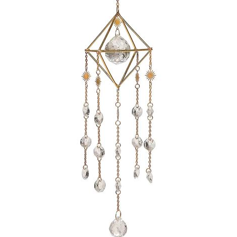 Colgante de prisma de arcoíris - Decoración de cristal suspendida (1/5)