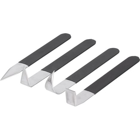 Set mit 4 Keramikmodellierwerkzeugen, Trimmmesser, Tonmodellierwerkzeug (1/5)