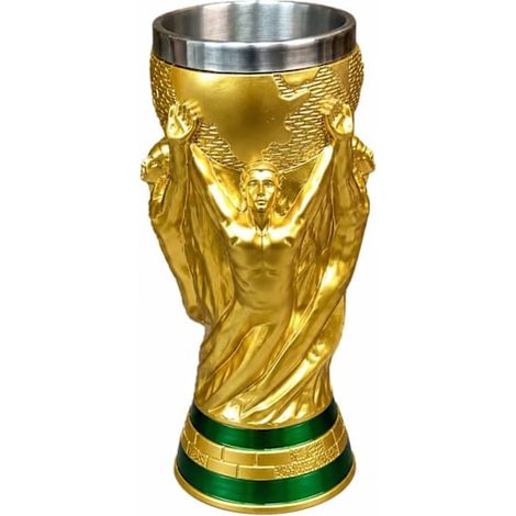 Chope à bière en forme de ballon de football Coupe du Monde 2026, 300 ml, idéale pour les soirées foot – Un cadeau original pour les fans de foot, chope transparente, un incontournable pour les suppor (1/5)