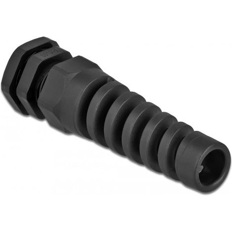 DELOCK PRESSE-ÉTOUPE PG11 AVEC SERRE-CÂBLE NOIR 60343
