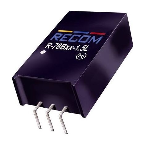 RECOM R-78B3.3-1.5L Convertitore DC/DC da circuito stampato 3.3 V/DC 1.5 A 5 W Num. uscite: 1 x Contenuto 1 pz.