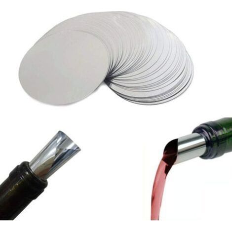 Lot de 20 verseurs de vin en Aluminium Argenté (1/5)